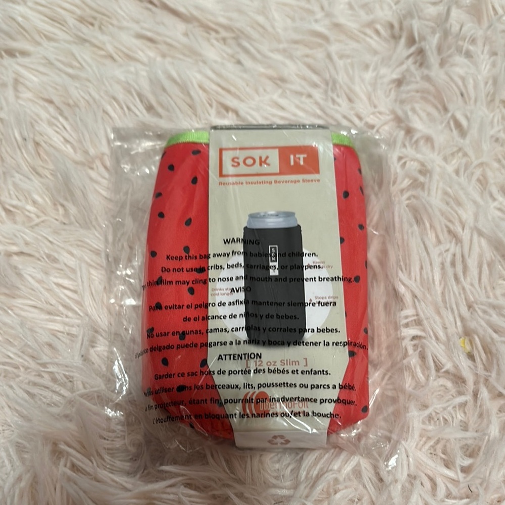 BNWT Watermelon 🍉 Can Sok It for Slim cans